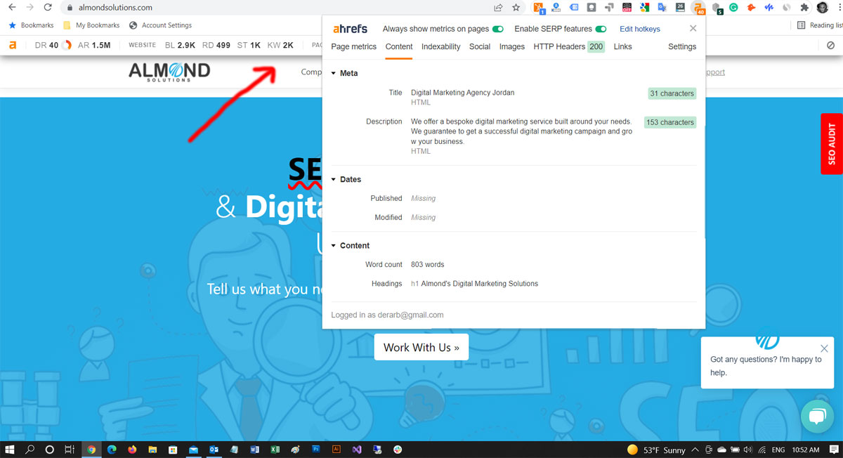 Enhancing Your Browser Experience with Ahrefs SEO Toolbar